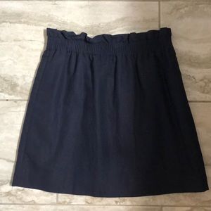 JCrew navy  skirt
